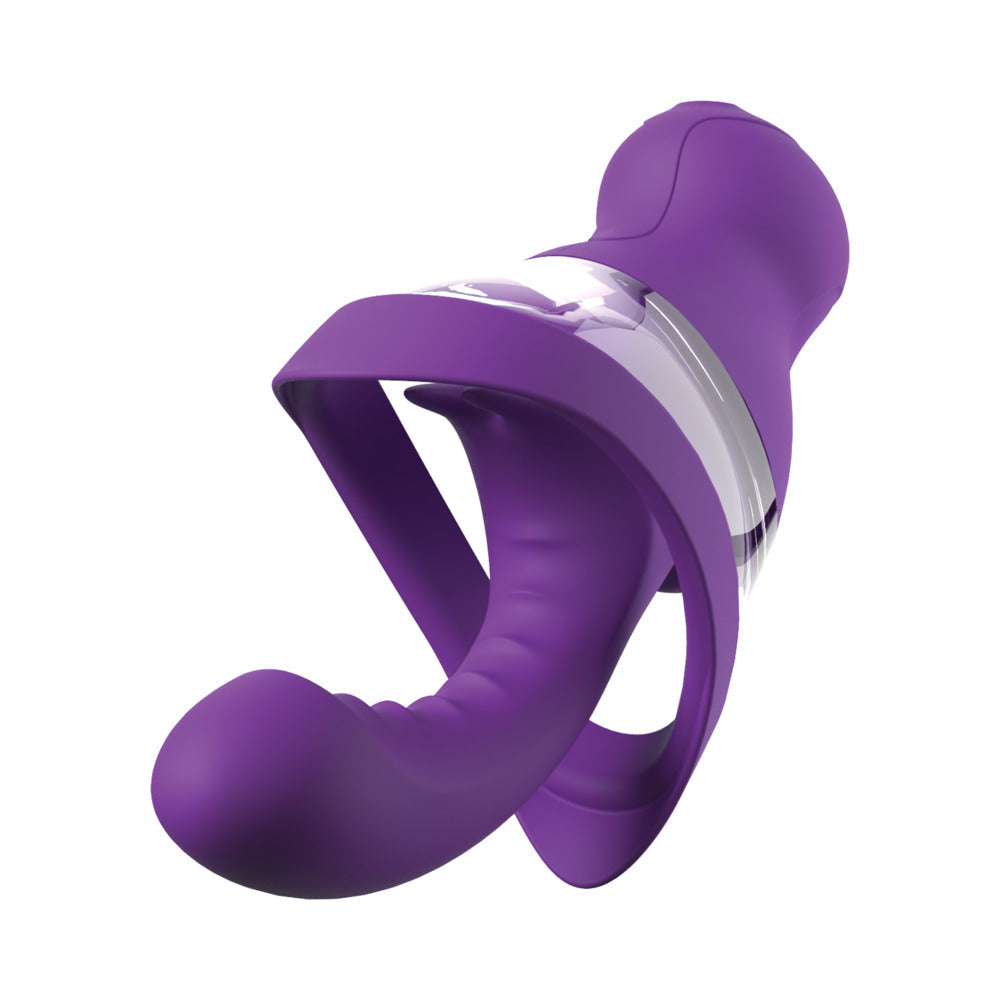 PIPEDREAM - FANTASY FOR HER VELOURA TOUCH G-SPOT PLEASURE PUMP PURPLE
