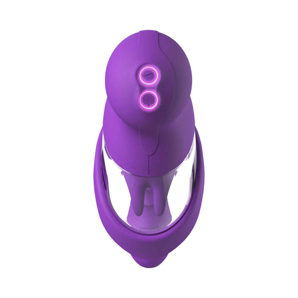 PIPEDREAM - FANTASY FOR HER VELOURA TOUCH G-SPOT PLEASURE PUMP PURPLE