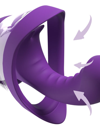 PIPEDREAM - FANTASY FOR HER VELOURA TOUCH G-SPOT PLEASURE PUMP PURPLE