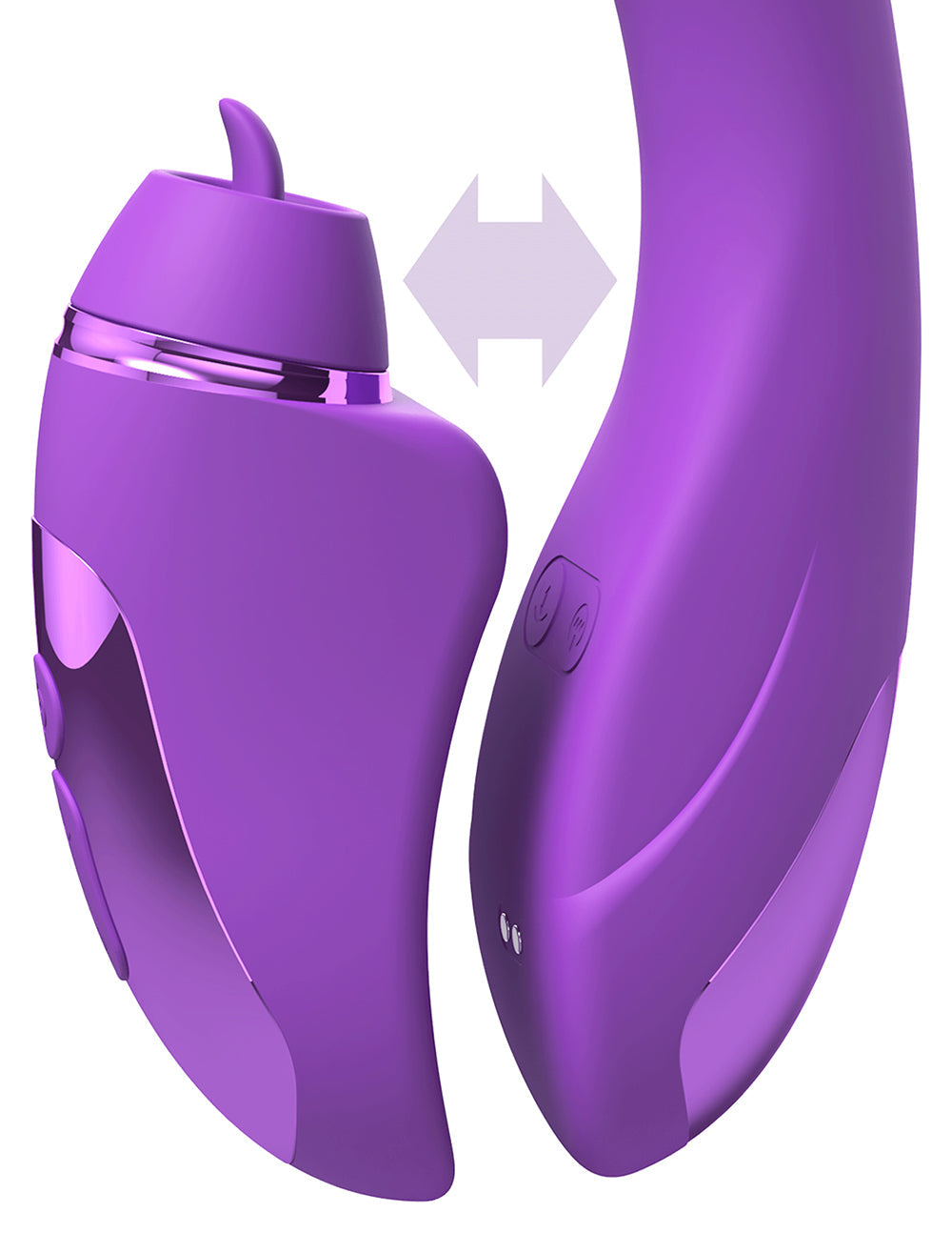 PIPEDREAM - FANTASY FOR HER DUET PRO PURPLE