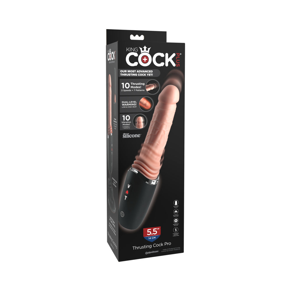 PIPEDREAM - KING COCK PLUS THRUSTING COCK PRO LIGHT