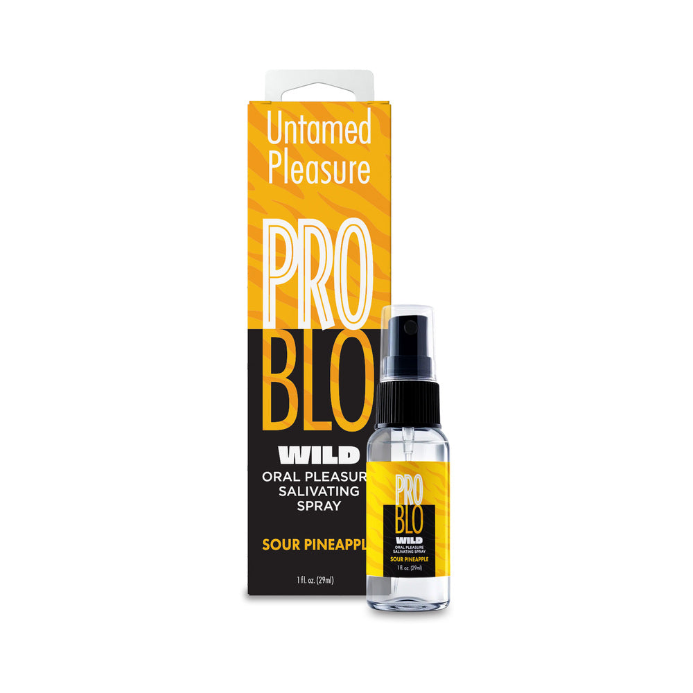 LITTLE GENIE - PROBLO WILD MOUTHWATERING SALIVATING SPRAY SOUR PINEAPPLE 1 OZ.