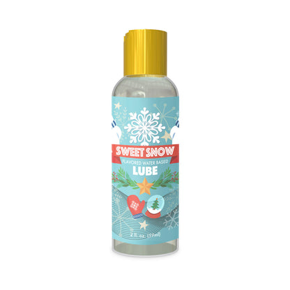 LITTLE GENIE - HOLIDAY LUBE SWEET SNOW (BLUE RASPBERRY) DISPLAY ONLY