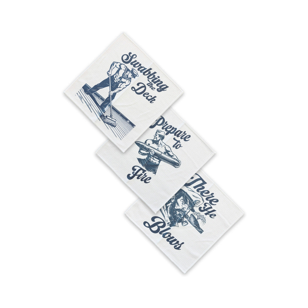 LITTLE GENIE - CUM RAGS SEAMEN 3-PIECE SET