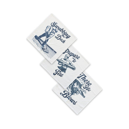 LITTLE GENIE - CUM RAGS SEAMEN 3-PIECE SET