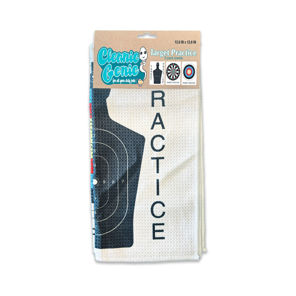 LITTLE GENIE - CUM RAGS TARGET PRACTICE 3-PIECE SET