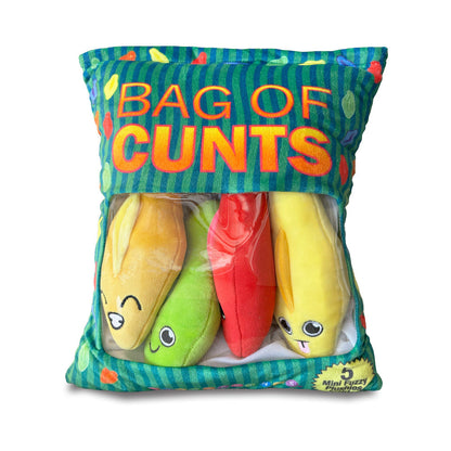LITTLE GENIE - BAG OF CUNTS PLUSHY PILLOWS