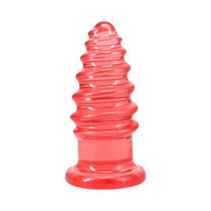 DOC JOHNSON - CRYSTAL JELLIES ANAL TWIST 5 IN. PINK