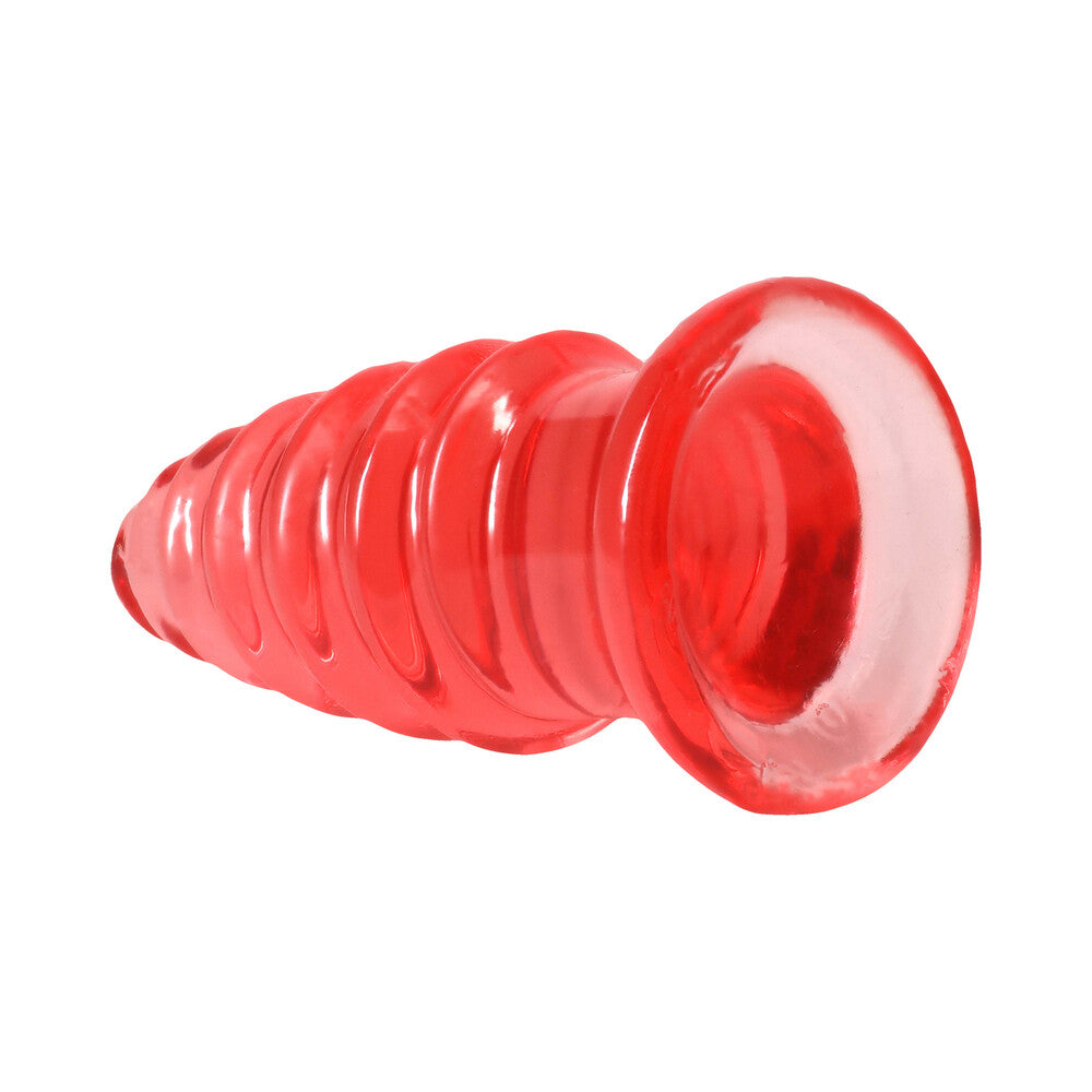 DOC JOHNSON - CRYSTAL JELLIES ANAL TWIST 5 IN. PINK