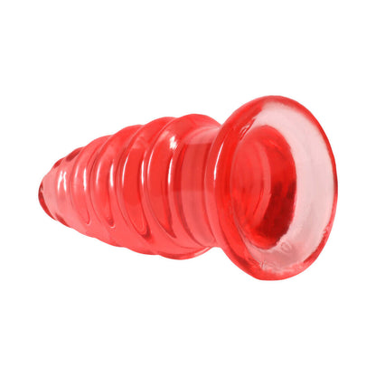 DOC JOHNSON - CRYSTAL JELLIES ANAL TWIST 5 IN. PINK
