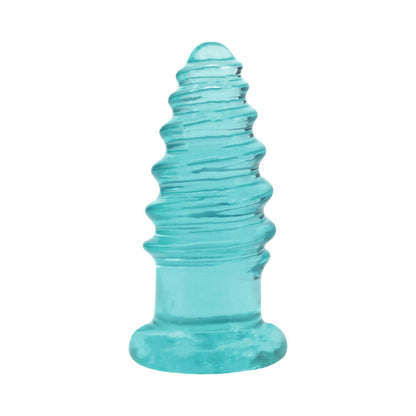DOC JOHNSON - CRYSTAL JELLIES ANAL TWIST 5 IN. TEAL