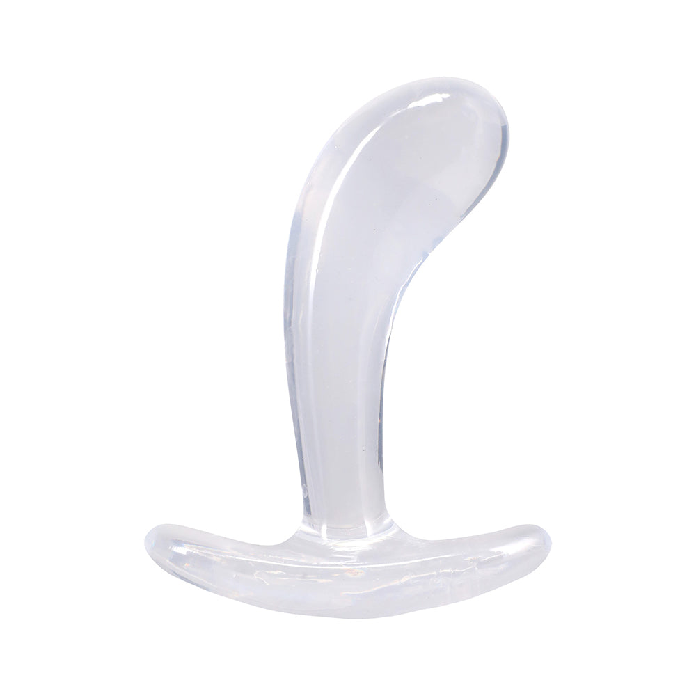 DOC JOHNSON - CRYSTAL JELLIES CURVED ANAL TRAINER SET CLEAR