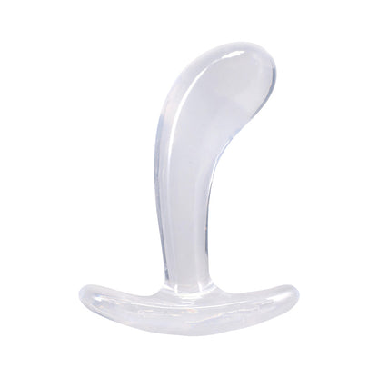 DOC JOHNSON - CRYSTAL JELLIES CURVED ANAL TRAINER SET CLEAR