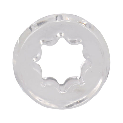 DOC JOHNSON - CRYSTAL JELLIES PERFORMANCE RING SET CLEAR