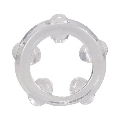 DOC JOHNSON - CRYSTAL JELLIES PERFORMANCE RING SET CLEAR