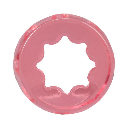 DOC JOHNSON - CRYSTAL JELLIES PERFORMANCE RING SET PINK