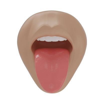 DOC JOHNSON - THE SUPER SUCKER IN MY MOUTH ULTRASKYN MASTURBATOR VANILLA