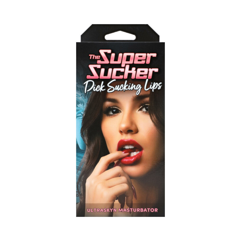 DOC JOHNSON - THE SUPER SUCKER DICK SUCKING LIPS ULTRASKYN MASTURBATOR VANILLA