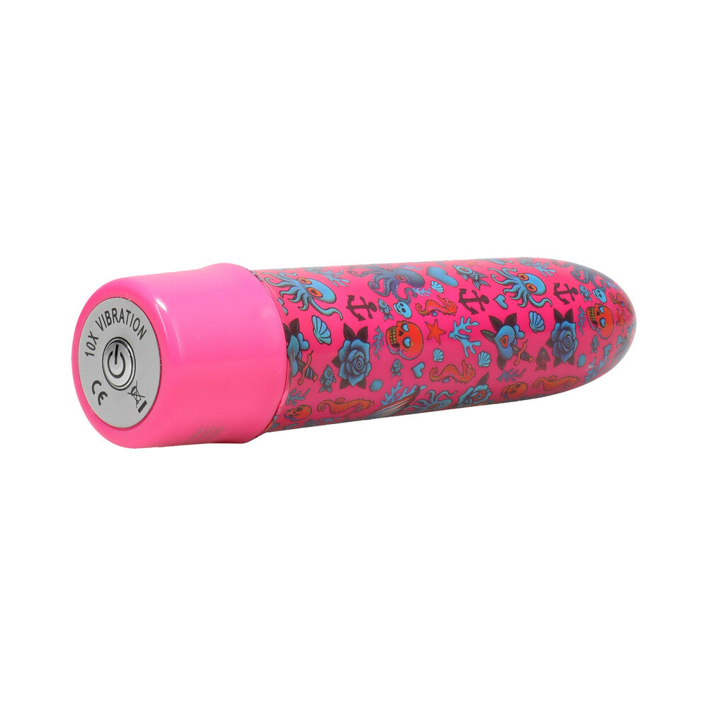 DOC JOHNSON - INTO THE C MERVIBES 5 IN. VIBE PINK