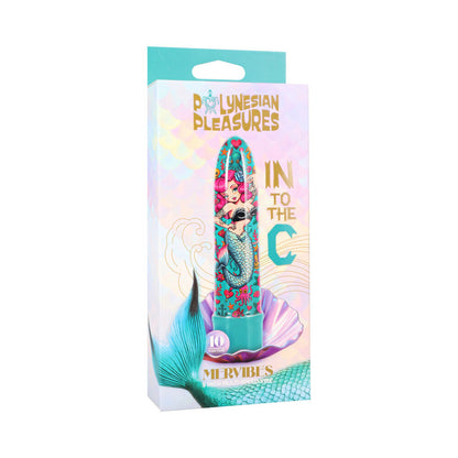 DOC JOHNSON - INTO THE C MERVIBES 5 IN. VIBE TEAL