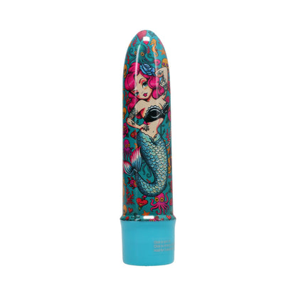 DOC JOHNSON - INTO THE C MERVIBES 5 IN. VIBE TEAL