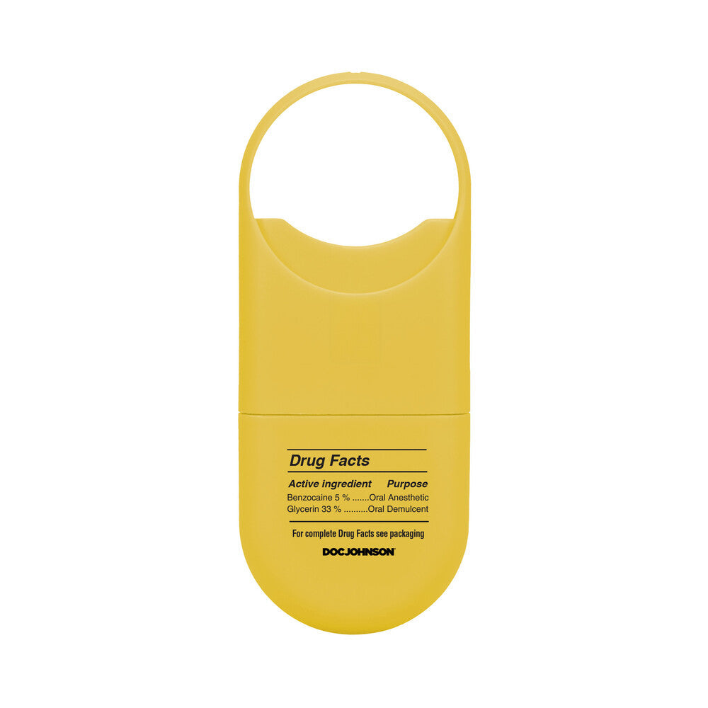 DOC JOHNSON - POLYNESIAN PLEASURES HEAD ON THE BEACH DEEP THROAT SPRAY TO-GO PIÑA COLADA .3 OZ.