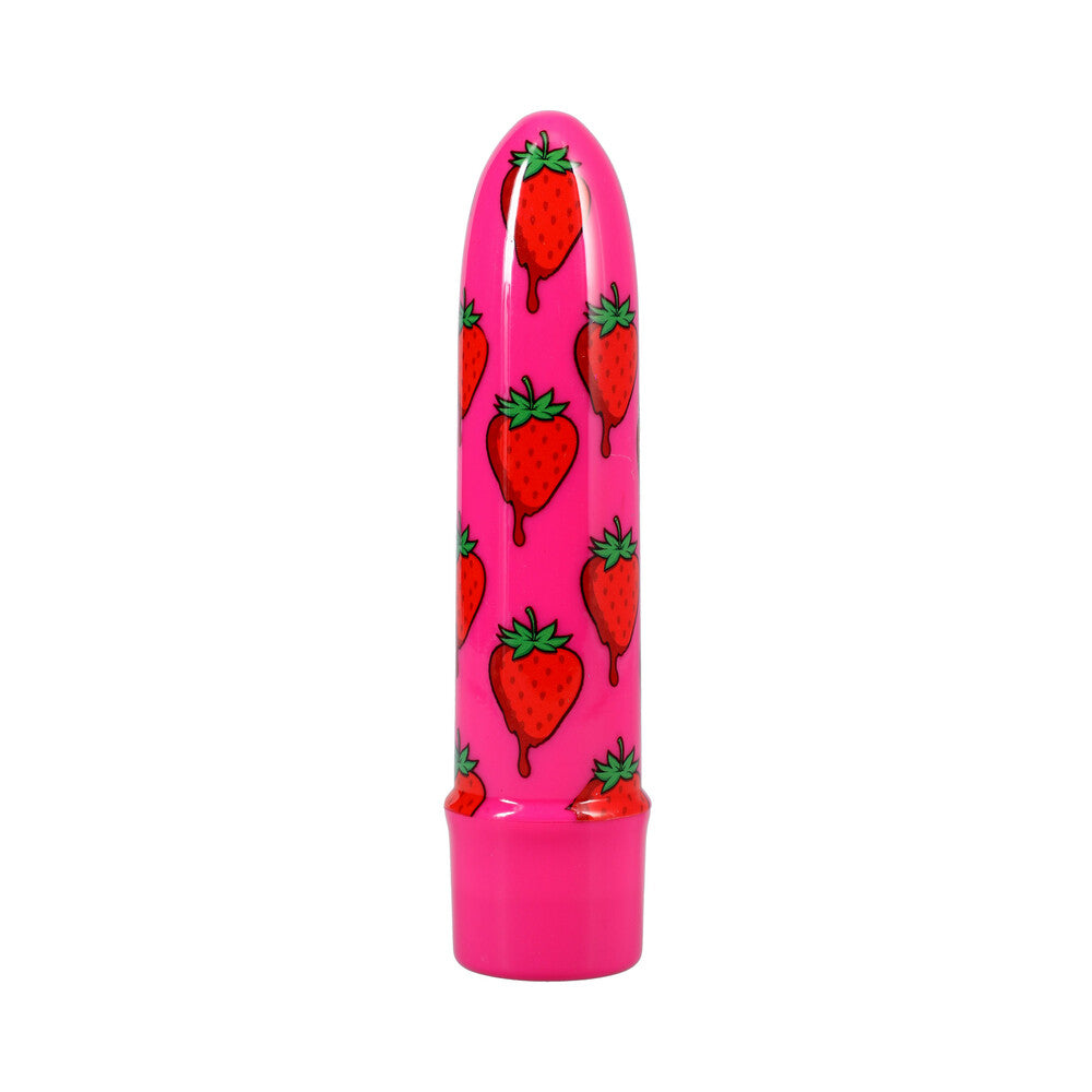 DOC JOHNSON - GOODHEAD BUZZ BUDDIES 5 IN. MUTI-SPEED VIBE STRAWBERRIES