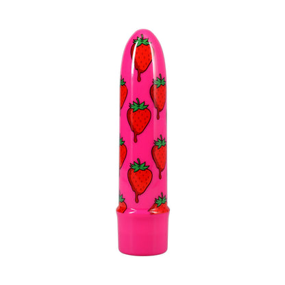 DOC JOHNSON - GOODHEAD BUZZ BUDDIES 5 IN. MUTI-SPEED VIBE STRAWBERRIES