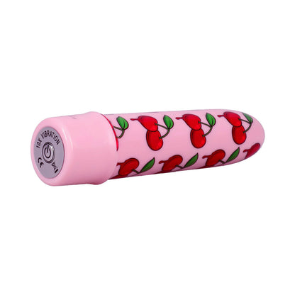 DOC JOHNSON - GOODHEAD BUZZ BUDDIES 5 IN. MUTI-SPEED VIBE CHERRIES