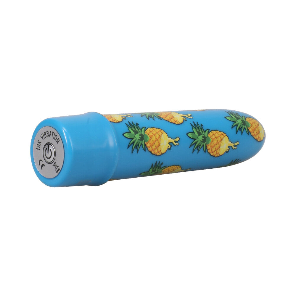 DOC JOHNSON - GOODHEAD BUZZ BUDDIES 5 IN. MUTI-SPEED VIBE PINEAPPLE