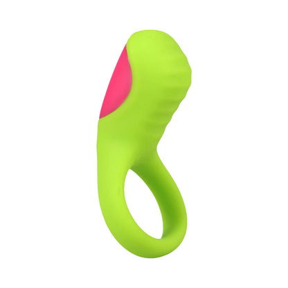 DOC JOHNSON - MOOD PLAY VIBRATING C-RING GREEN