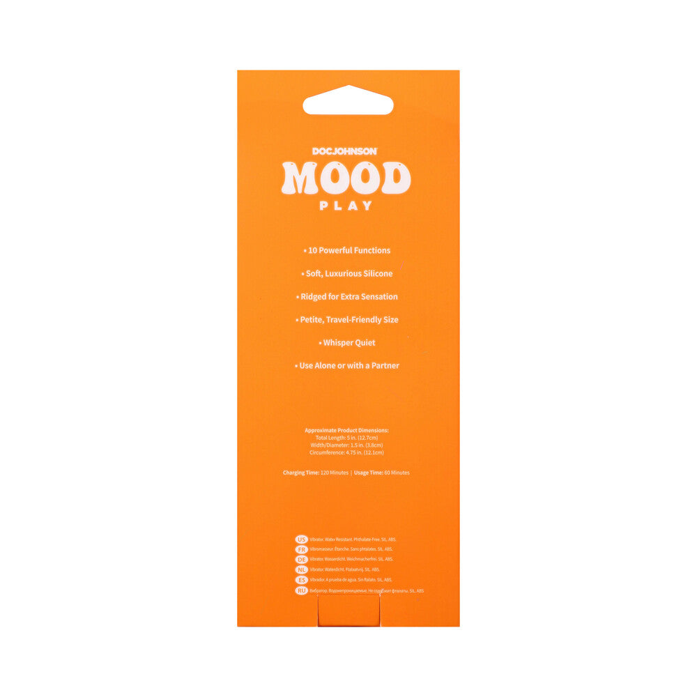 DOC JOHNSON - MOOD PLAY MINI POWER WAND BLUE
