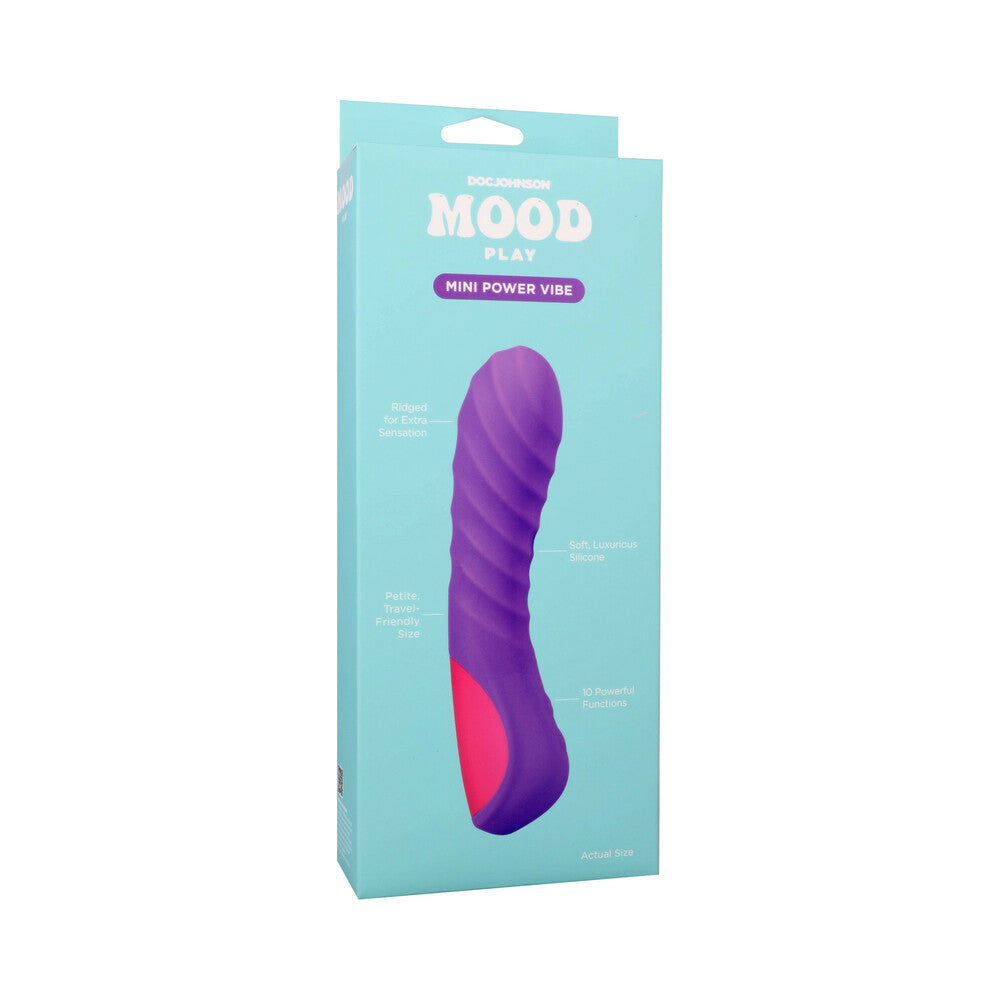 DOC JOHNSON - MOOD PLAY MINI POWER VIBE PURPLE