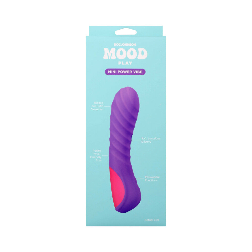 DOC JOHNSON - MOOD PLAY MINI POWER VIBE PURPLE