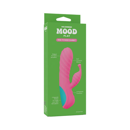 DOC JOHNSON - MOOD PLAY MINI POWER RABBIT PINK