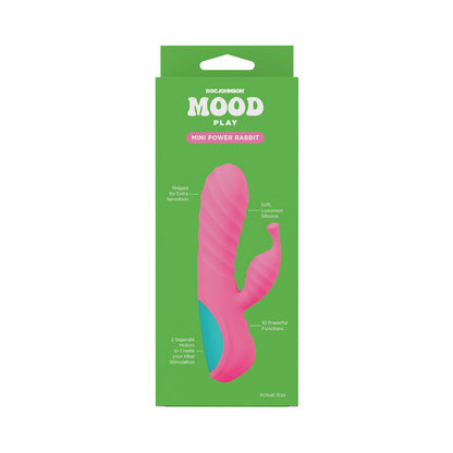 DOC JOHNSON - MOOD PLAY MINI POWER RABBIT PINK