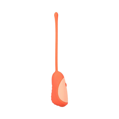 DOC JOHNSON - MOOD PLAY VIBRATING EGG WITH REMOTE ORANGE