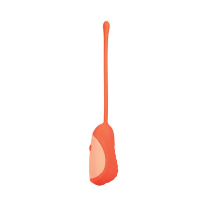 DOC JOHNSON - MOOD PLAY VIBRATING EGG WITH REMOTE ORANGE