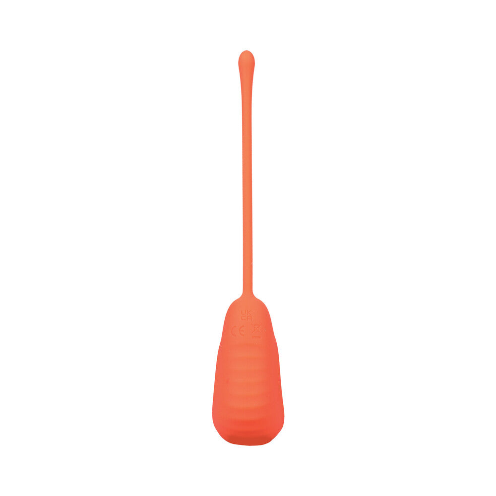 DOC JOHNSON - MOOD PLAY VIBRATING EGG WITH REMOTE ORANGE