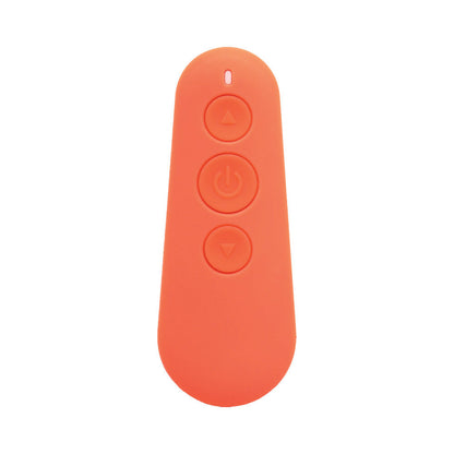 DOC JOHNSON - MOOD PLAY VIBRATING EGG WITH REMOTE ORANGE