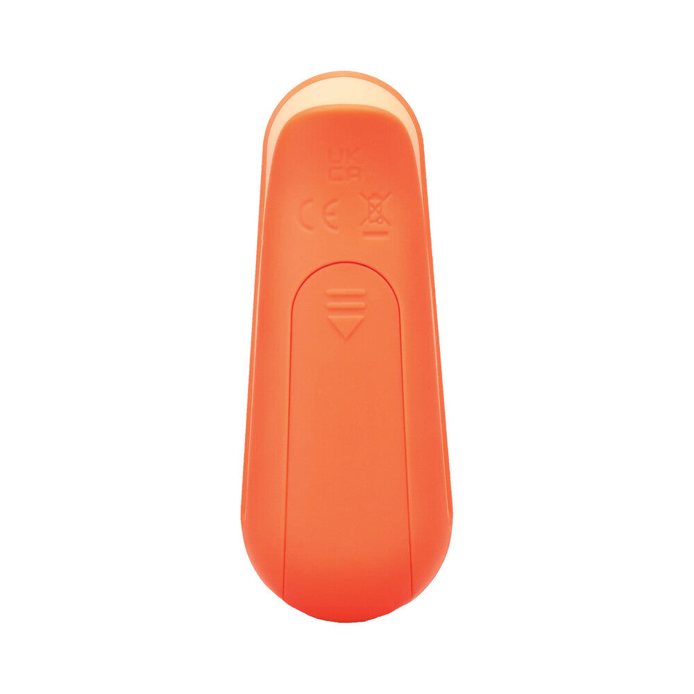 DOC JOHNSON - MOOD PLAY VIBRATING EGG WITH REMOTE ORANGE