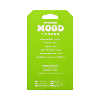 DOC JOHNSON - MOOD TEASER VIBRATING MICRO PLUG PINK