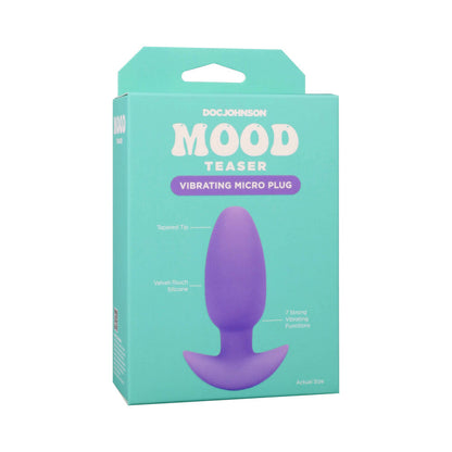 DOC JOHNSON - MOOD TEASER VIBRATING MICRO PLUG LAVENDER