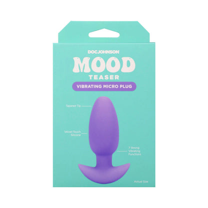 DOC JOHNSON - MOOD TEASER VIBRATING MICRO PLUG LAVENDER