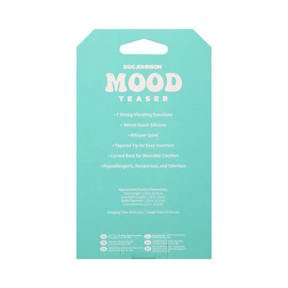 DOC JOHNSON - MOOD TEASER VIBRATING MICRO PLUG LAVENDER