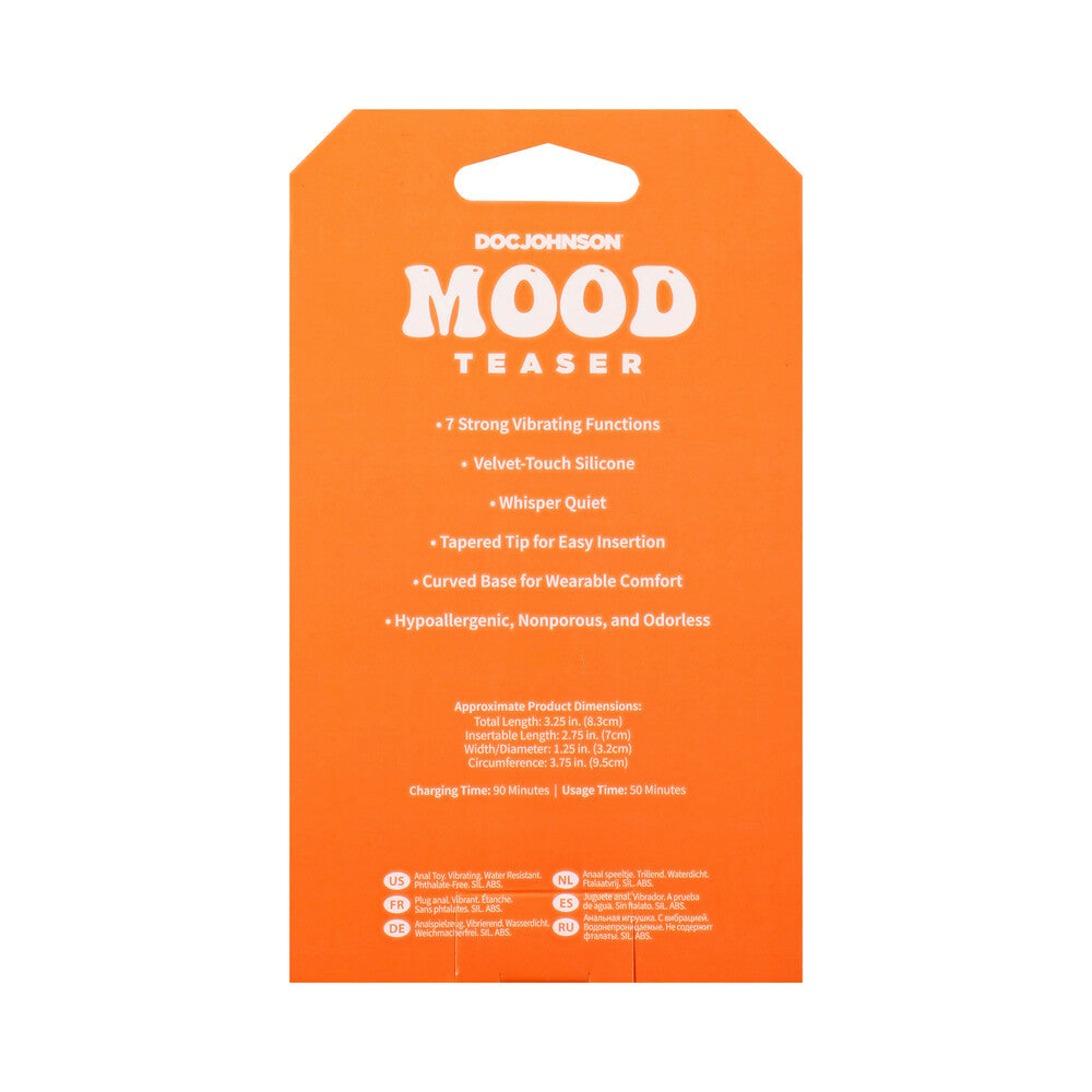 DOC JOHNSON - MOOD TEASER VIBRATING MICRO PLUG MINT