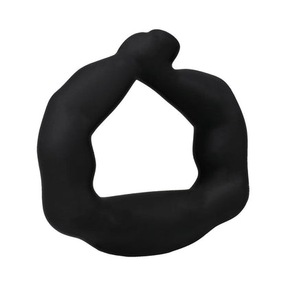 DOC JOHNSON - TITANMEN MUSCLE BOUND COCK RING 32MM BLACK