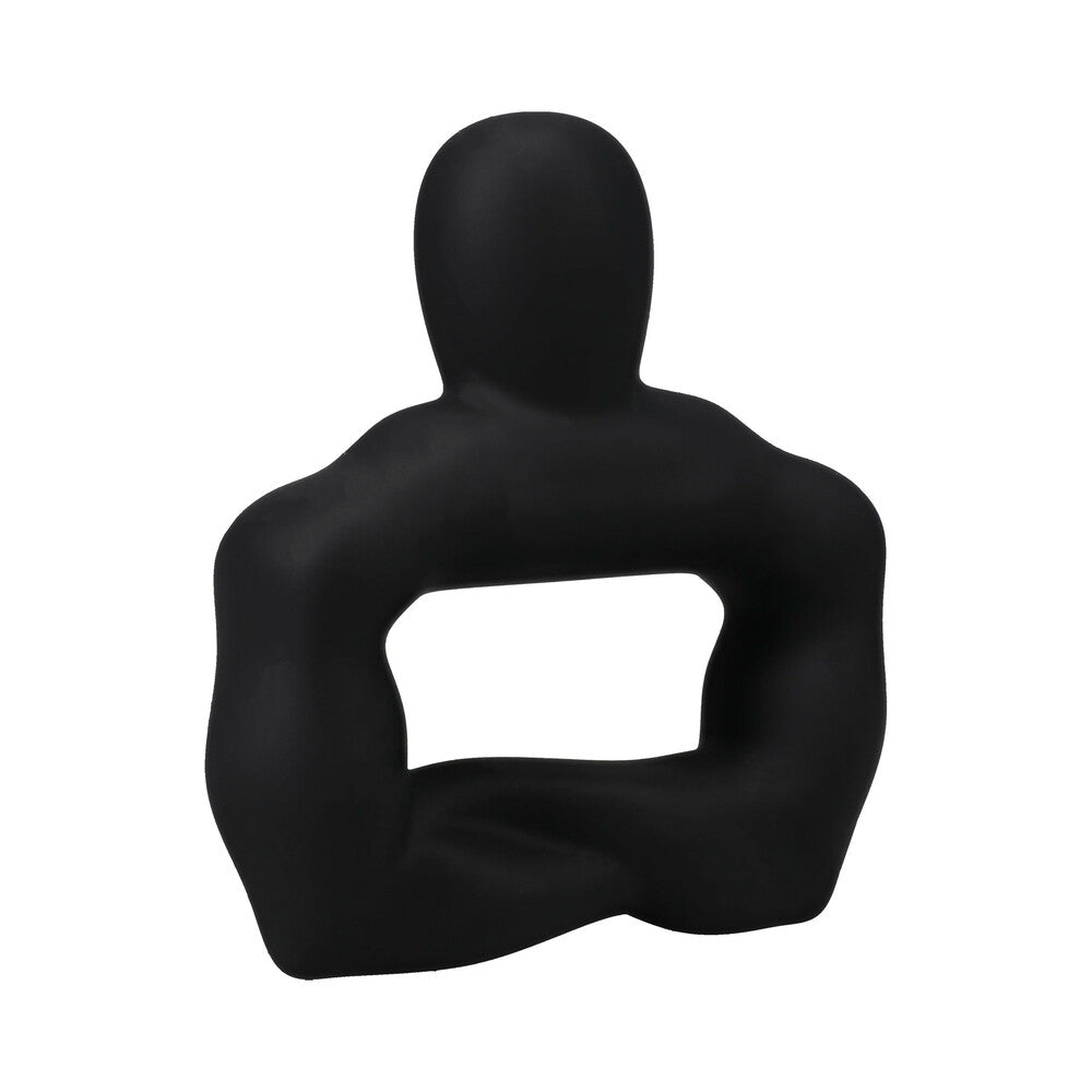 DOC JOHNSON - TITANMEN POWER MUSCLE COCK RING 42MM BLACK