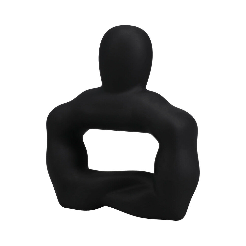 DOC JOHNSON - TITANMEN POWER MUSCLE COCK RING 42MM BLACK
