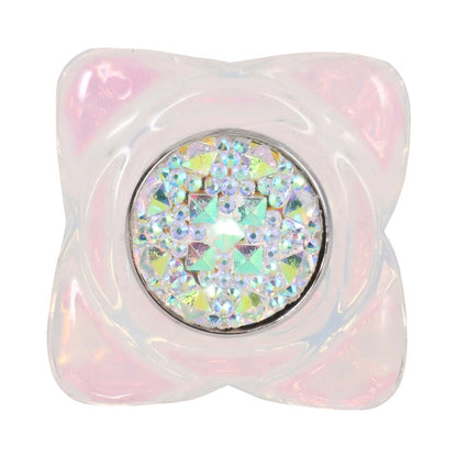 DOC JOHNSON - BOOTY BLING JEWELED WEARABLE SILICONE PLUG LARGE TRANSLUCENT